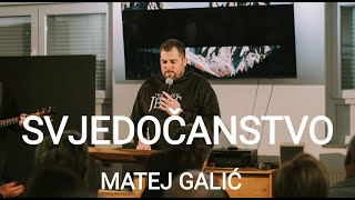Matej Galić: Od ovisnosti do svjedočanstva - snaga preobraža