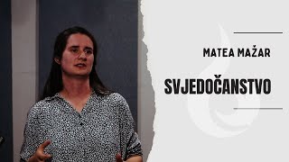 Mateja Mažar: Svjedočanstvo vjere, nade i Božje prisutnosti 