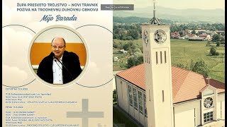 Mijo Barada: Duhovna obnova – Put vjere, molitve i Božjeg mi